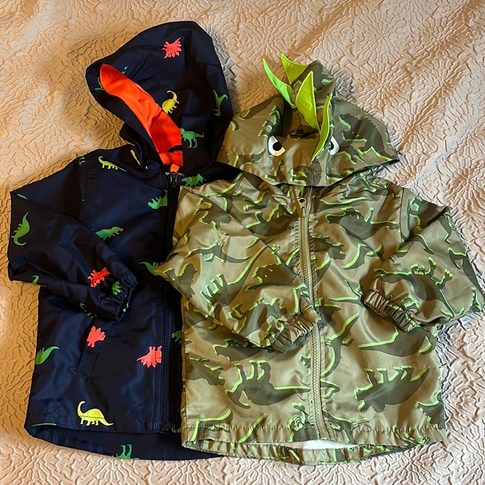 SOLD!: Toddler Dino Rain Jackets